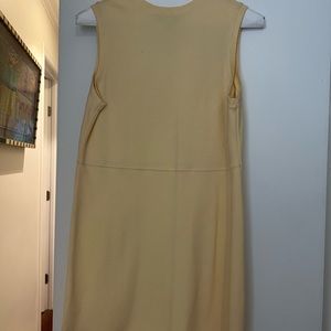 Boston Proper sleeveless dress in yellow.